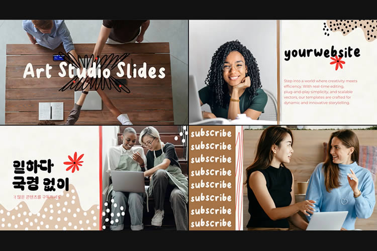 Montagem de quatro imagens inclui pessoas em atividades diversas e texto, como 